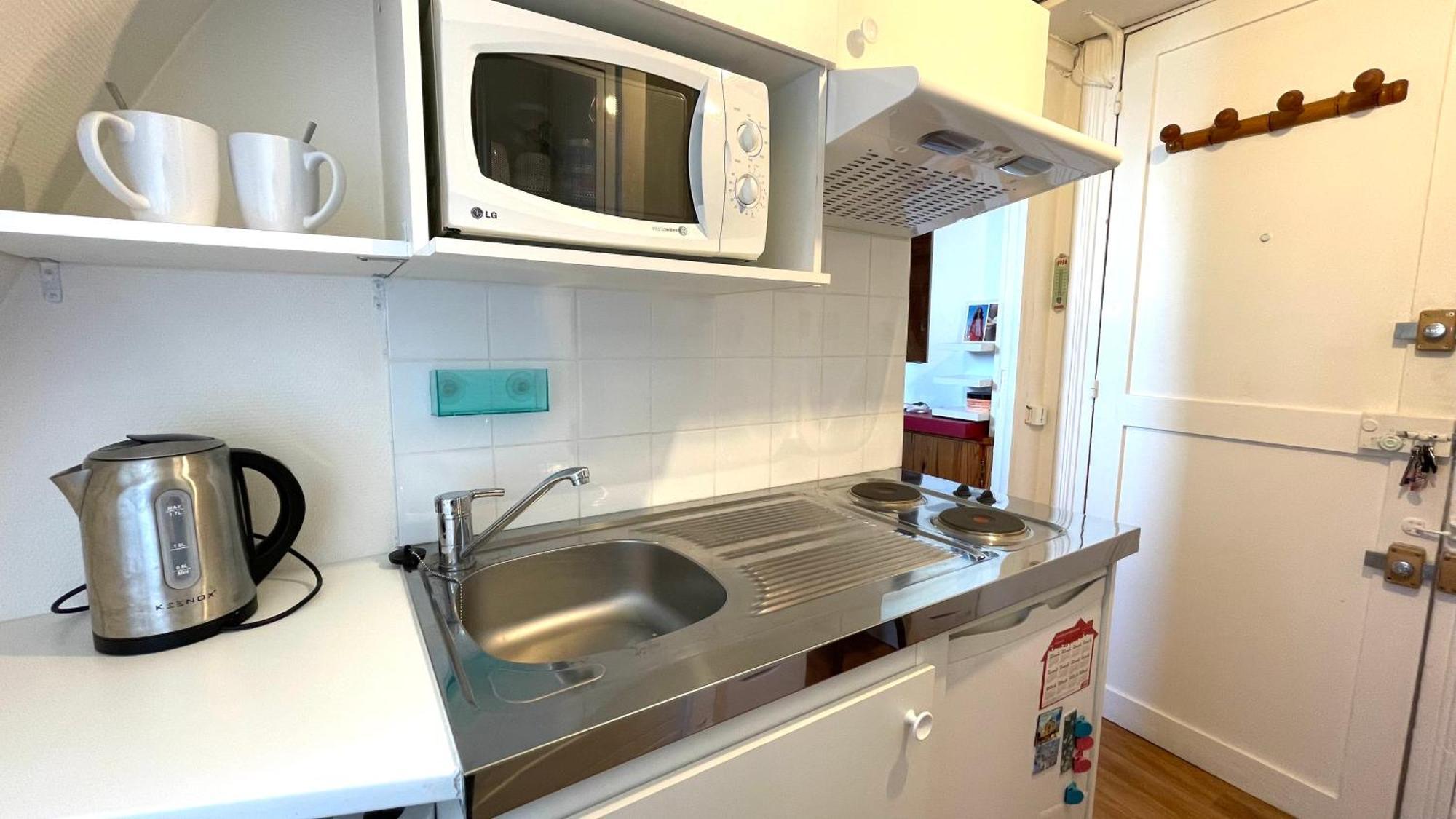 132- Studio Cozy Central A Pour 2 Personnes Appartement